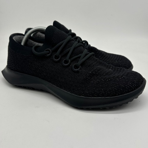 Allbirds TD2 Tree Dasher 2 Mens Running Shoes 11 Black Athletic Sneakers Lace Up